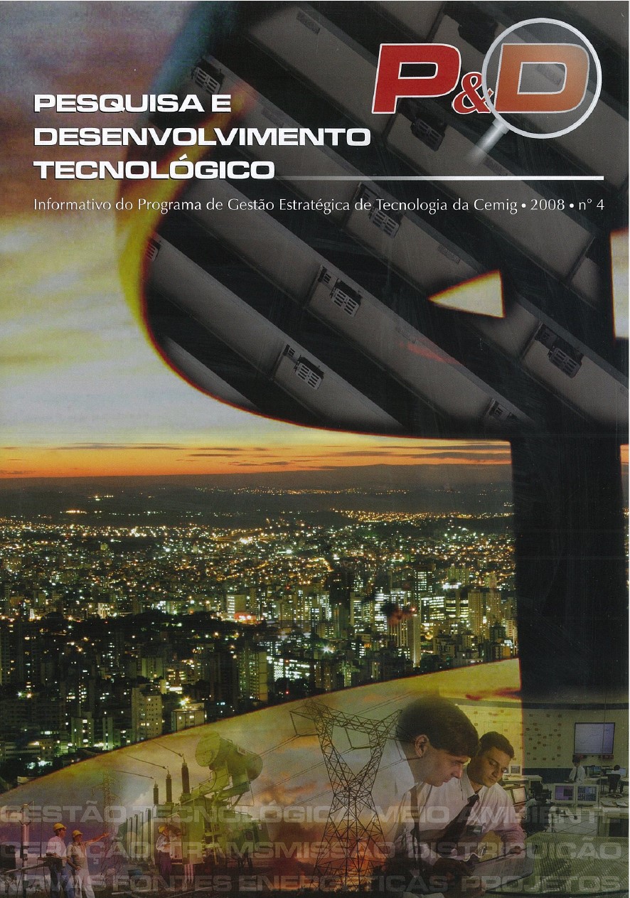 Informativo do programa de gestão estratégica de tecnologia da cemig – ano 2008 / edição Nº4